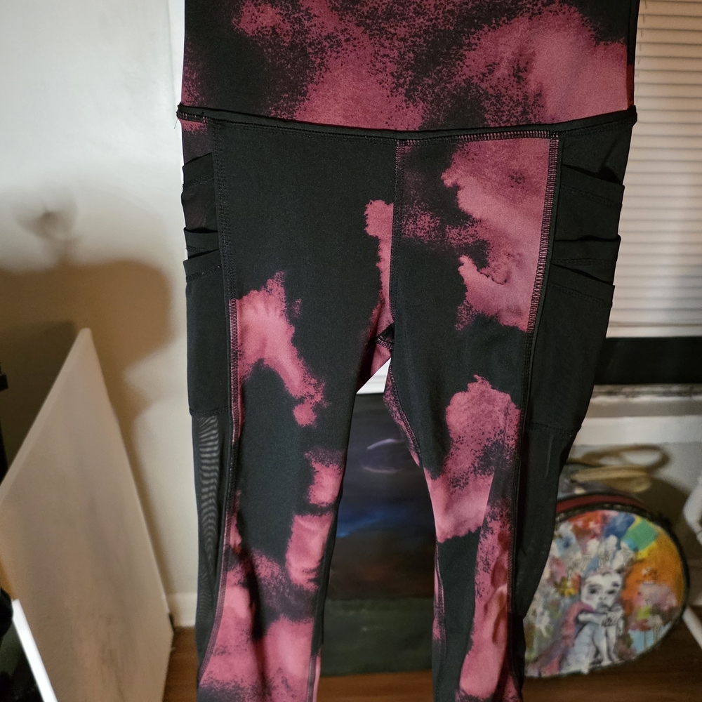 TKO Maroon and Black Activewear